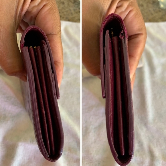 Louis Vuitton Long Vernis Sarah wallet - Picture 3 of 12